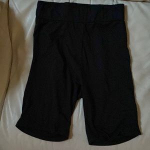 Black Biker Shorts